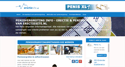 Desktop Screenshot of erectiesite.nl